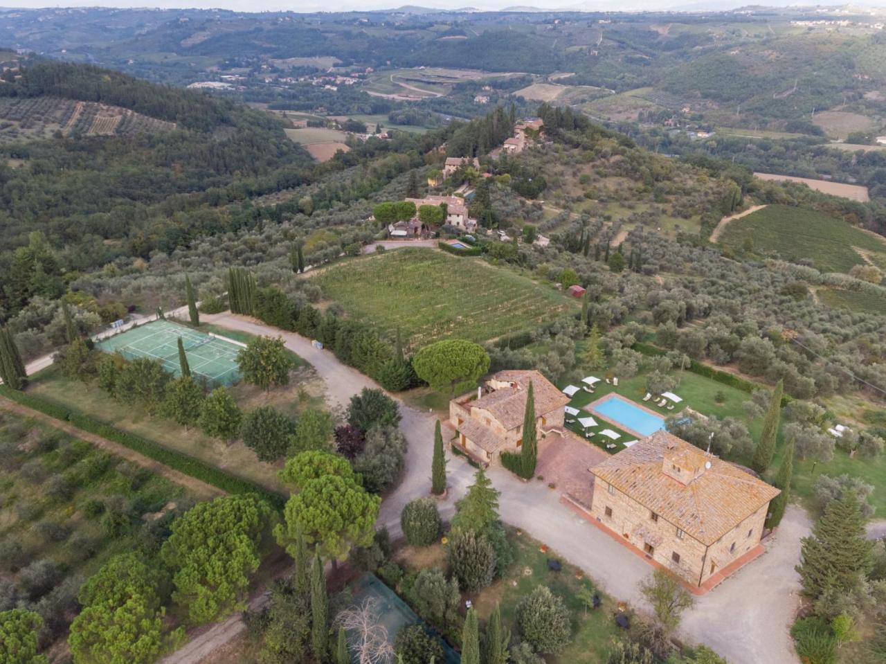 Tavarnelle Val di Pesa Fattoria Querceto 게스트하우스 외부 사진