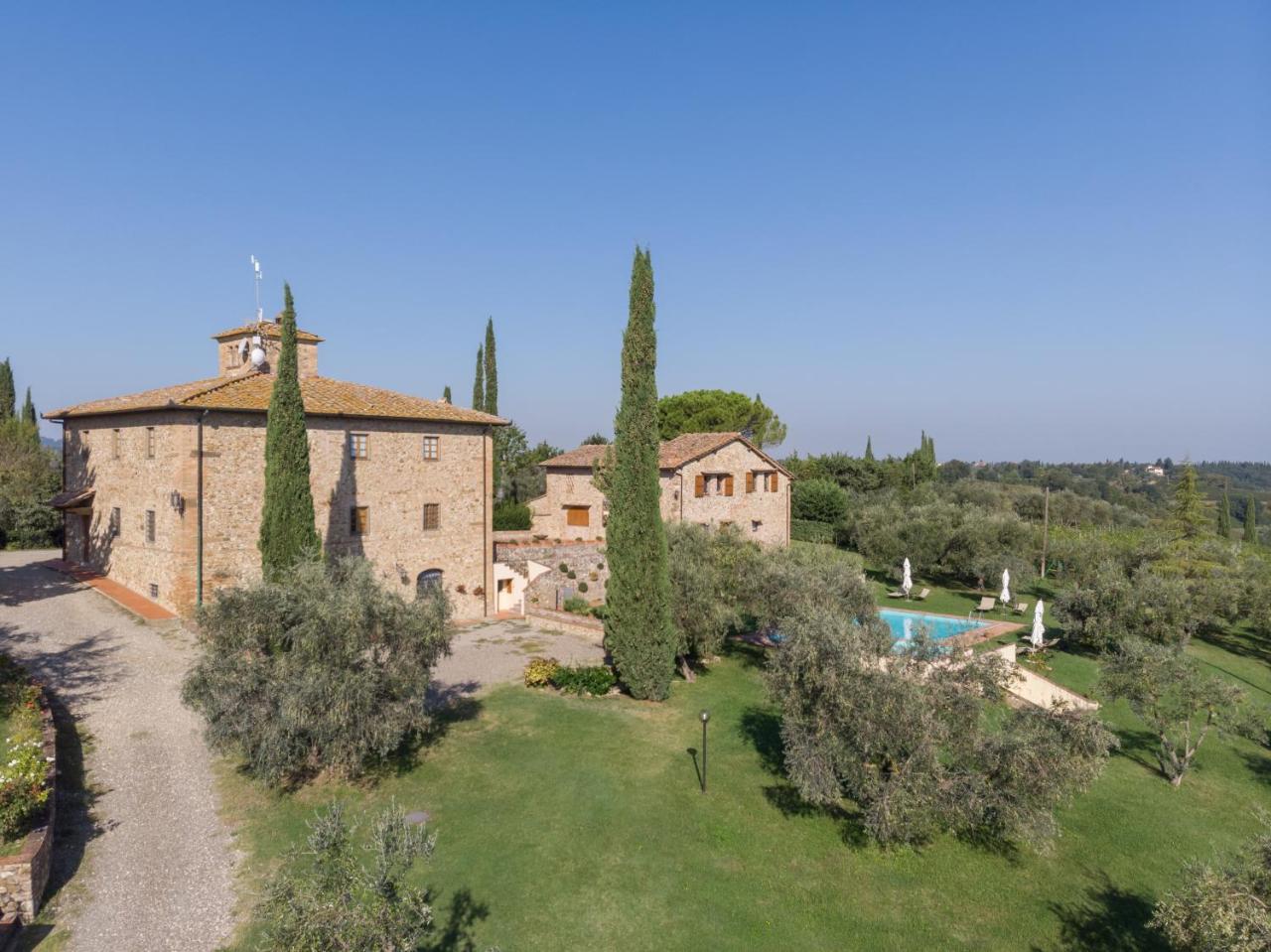 Tavarnelle Val di Pesa Fattoria Querceto 게스트하우스 외부 사진