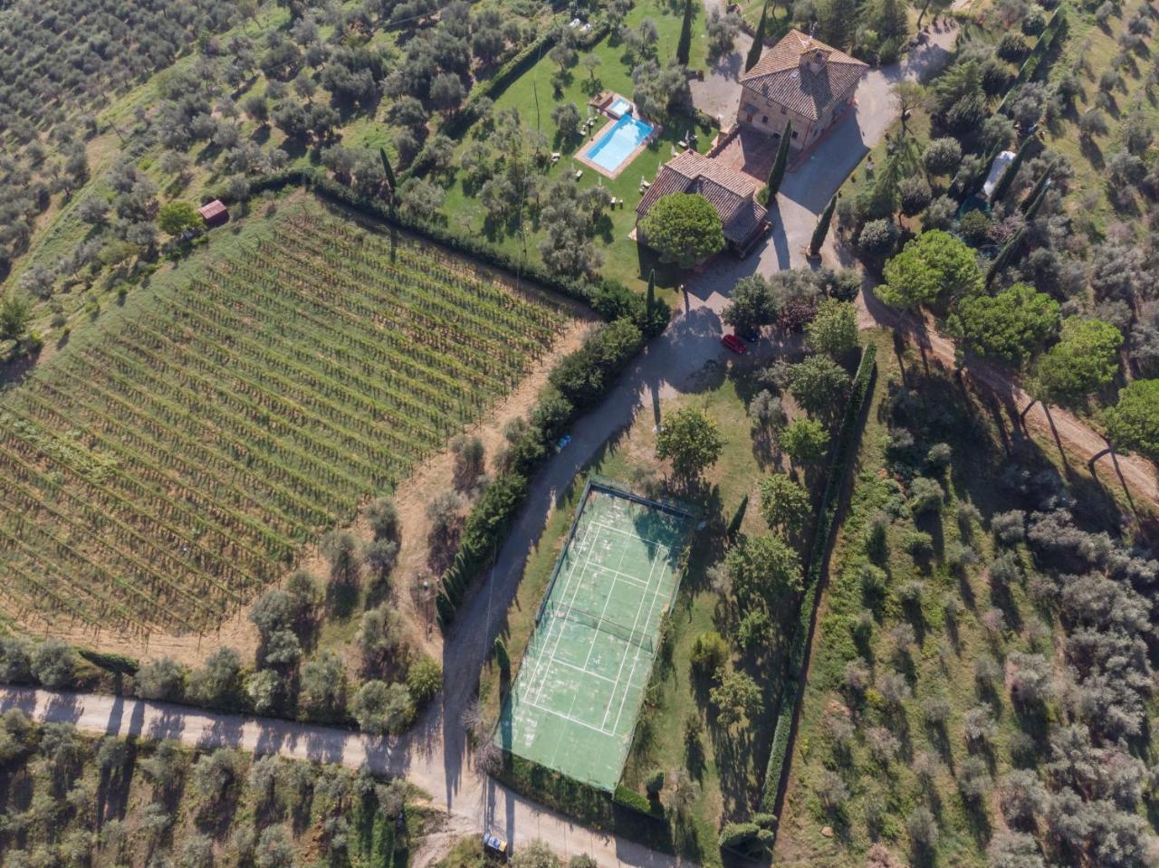 Tavarnelle Val di Pesa Fattoria Querceto 게스트하우스 외부 사진